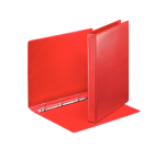 Presentatieringband Esselte Essentials panorama A4 4-rings D-mechaniek 20mm rood