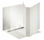 Classeur panorama Esselte Essentials A4 4 anneaux méc-D 40mm blanc