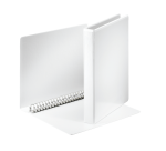 Esselte Essentials A4 Panorama Binder, 23 Mechanical O-Rings, 20mm, White