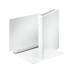 Classeur panorama Esselte Essentials A4 23 anneaux méc-O 20mm blanc