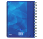 Projectboek Oxford School A4+ lijn 4-gaats 240 pagina's 80gr blauw