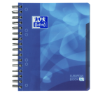 Oxford School Project Notebook A5+ ruled 6 holes 240 pages blue