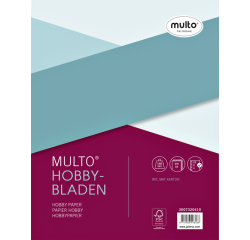 Intérieur Multo papier hobby A4 23 perforations 20 feuilles
