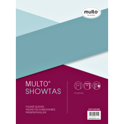 Showtas Multo 23-gaats PP 0.08mm nerf  10 stuks