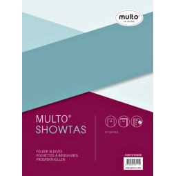 Showtas Multo 23-gaats PP 0.08mm nerf  10 stuks