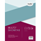 Showtas Multo 23-gaats PP 0.08mm nerf  10 stuks