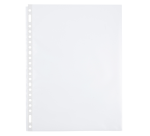 Multo A4 Folder 23 Holes PP 0.08mm Textured 10 Pieces