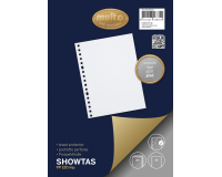 Pochette Multo A5 17 perforations PP 0,14mm lisse 10 pièces