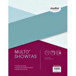 Showtas Multo A5 17-gaats PP 0.14mm glad 10 stuks