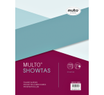 Showtas Multo A5 17-gaats PP 0.08mm nerf 10 stuks