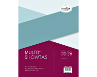 Pochette Multo A5 17 perforations PP 0,08mm grainé 10 pièces