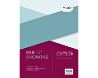 Pochette Multo A4 23 perforations PP 0,14mm lisse 10 pièces