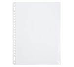 Pochette Multo A4 23 perforations PP 0,14mm lisse 10 pièces