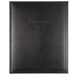 Album de condoléance Kangaro 260x210mm noir NL