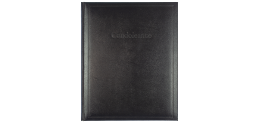 Album de condoléance Kangaro 260x210mm noir NL