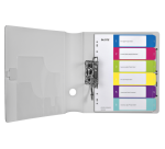 Dividers A4+ polypropylene Esselte WOW 6 multicolored tabs - 1 set
