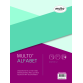 Intercalaire Multo A4 23 perforations 20 onglets A-Z gris