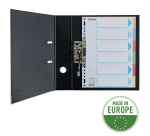 Tabbladen Esselte Premium A4 6-delig karton 23-rings assorti