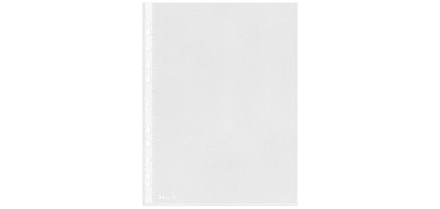Pochette Esselte Economy Copy safe A4 PP 0,05mm 100 pièces