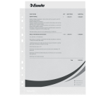 Pochette Esselte Economy Copy safe A4 PP 0,05mm 100 pièces