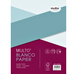 Interieur Multo A5 17 perforations uni 80g 50 feuilles