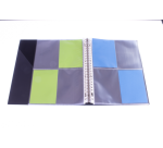 Pochette photo Multo A4 23 perf 4 compartiments 10x15cm PP transparant 10 pièces