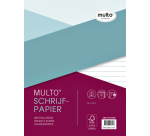 Intérieur Multo A5 17 perforations ligné 80g 50 feuilles