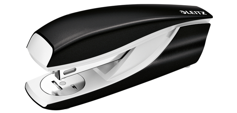 Leitz NeXXt WOW Metal Stapler, 30 Sheets, Black