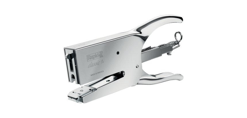 Pince agrafeuse Rapid 1DX 24/6 50 feuilles chrome