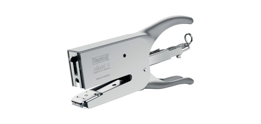 Stapler Rapid Classic K1 50 sheets platinum