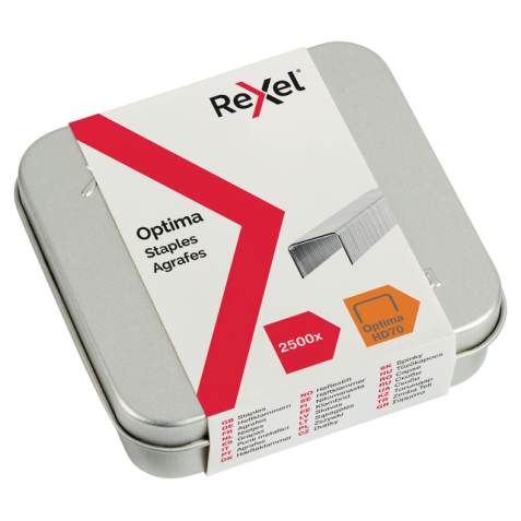 Nieten Rexel Optima nr70HD gegalvaniseerd 2500 stuks