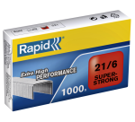 Agrafes Rapid 21/6 galvanisé super strong 1000 pcs