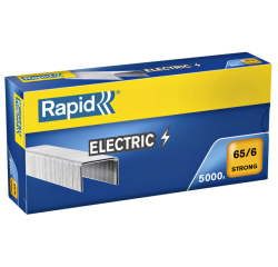 Agrafes Rapid 65/6 galvanisé strong 5000 pièces