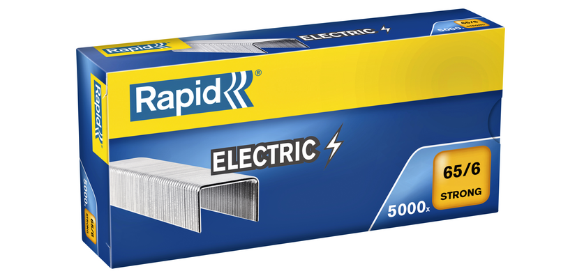 Nieten Rapid 65/6 gegalvaniseerd strong 5000 stuks