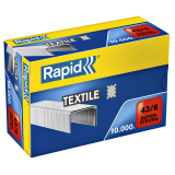 Agrafes Rapid 43/6 textile galvanisé strong 10.000 pièces