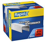 Agrafes Rapid 9/12 galvanisé super strong 5000 pièces