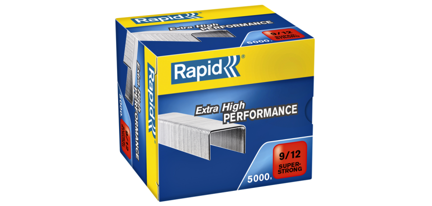 Agrafes Rapid 9/12 galvanisé super strong 5000 pièces
