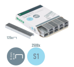 Agrafe Leitz S1 Softpress galvanisé 2500 pièces