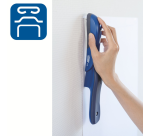 Bureaunietmachine Rapid Fashion full-strip F16 20 vel blauw