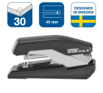 Agrafeuse Rapid S30c demi-bande 30 feuilles 24/6 noir/gris