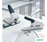 Agrafeuse Leitz 5552 Heavy Duty Flat Clinch 60 feuilles argent