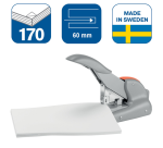 Agrafeuse Rapid Supreme Duax Heavy Duty 170 feuilles argent/orange