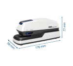 Rapid Optima Grip Electric Stapler 20 Sheets Black/Silver