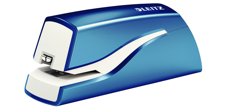 Agrafeuse électrique Leitz NeXXt 5566 WOW 10 feuilles E1 bleu