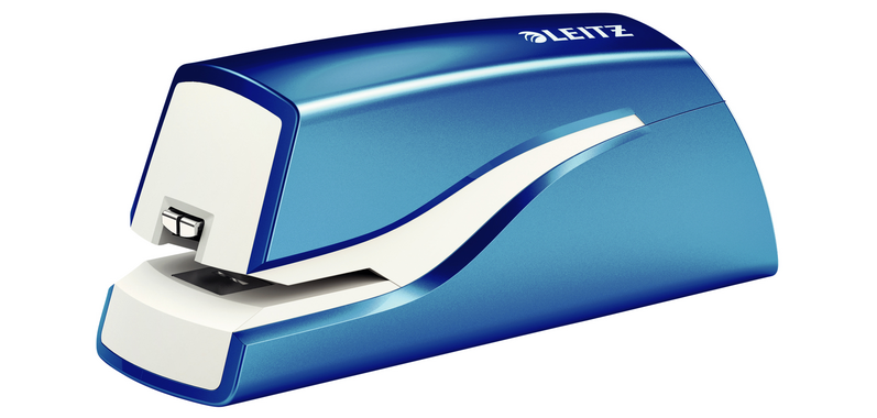 Agrafeuse électrique Leitz NeXXt 5566 WOW 10 feuilles E1 bleu