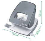 Leitz 5008 NeXXt Metal Hole Punch 30 Sheets Black Blister