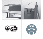 Agrafeuse Leitz NeXXt WOW métal 30 feuilles blanc