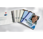 Bindestreifen GBC 21 Löcher A4 transparent 100 Stück