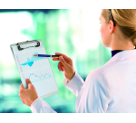 Porte-bloc MAUL A5 portrait aluminium