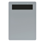 Klembord MAUL A4 staand met magneetstrip aluminium